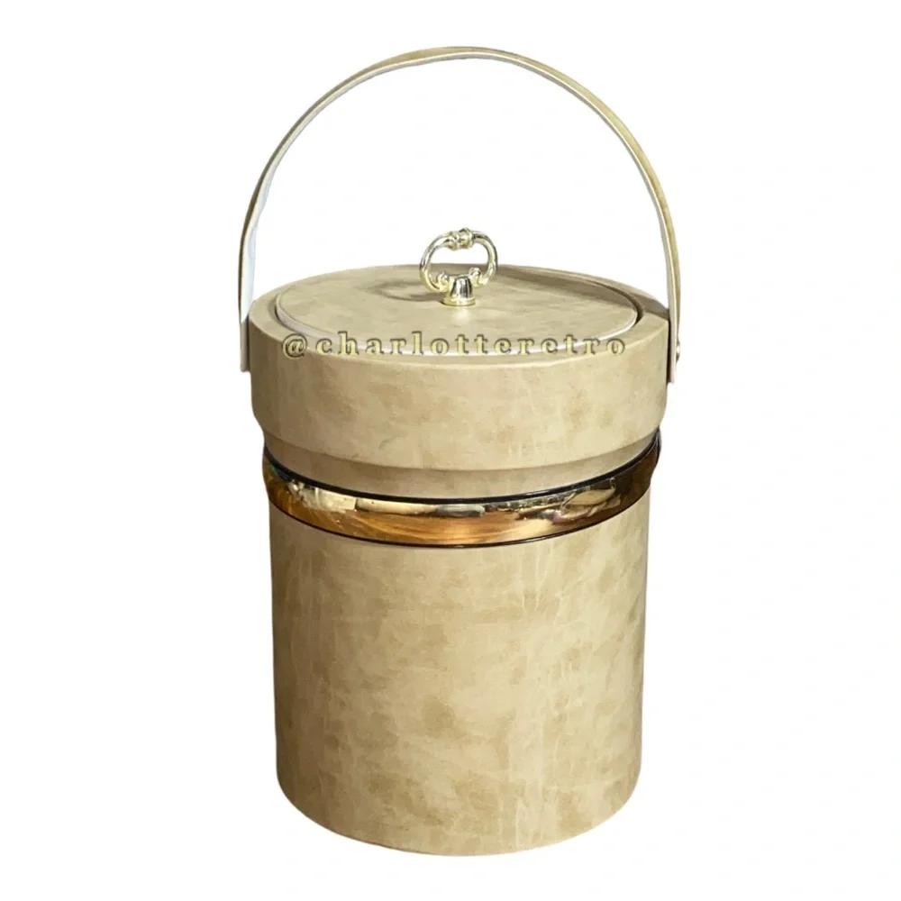 vtg Shelton-Ware NY • Tall Insulated Ice Bucket